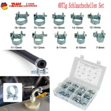 60tlg Schlauchschellen Set