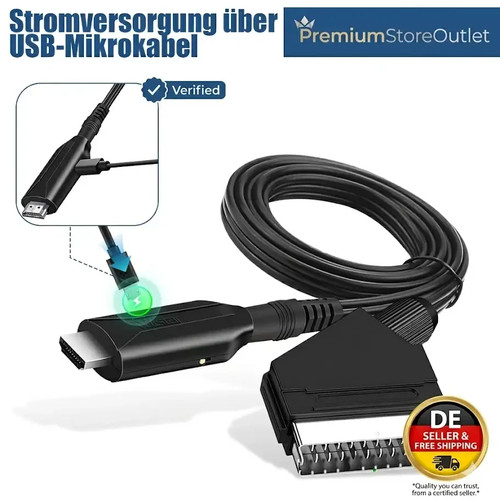 Scart auf hdmi adapter - scart, zu