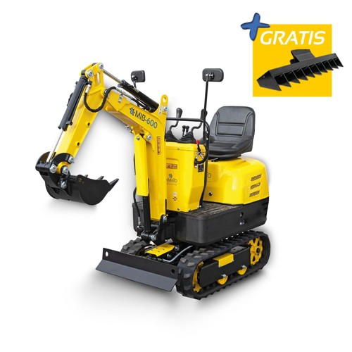 Bamato benzin mini bagger - bamato,
