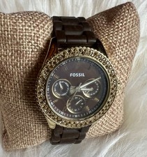Fossil Damenuhr ES-2897 Braun