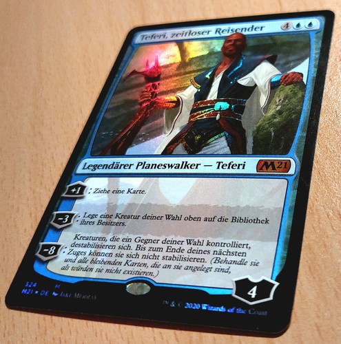 Mtg magic foil teferi - mtg,
