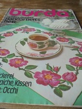 Burda Großes buntes Handarbeitsheft – Kreuzstich-, Bunt- und Richelieustickerei