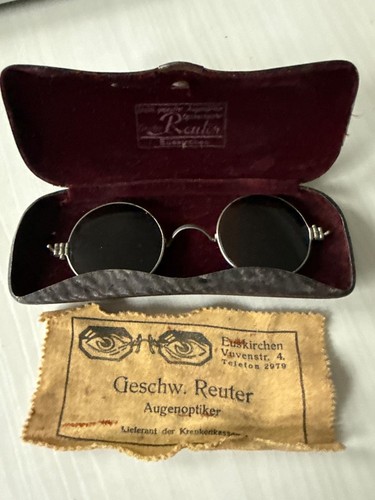 Antike schießbrille reuter - schießbrille,