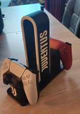 Dualer PS5 Headset Controller-Ständer Juventus Design – Konsole Halterung #1630