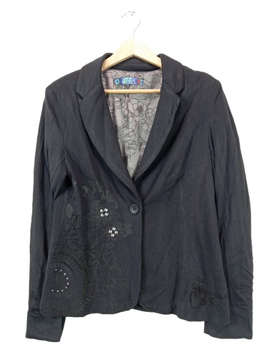 Desigual kurz blazer - kurz-blazer, schwarz