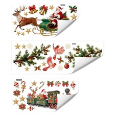 Weihnachts-Wandaufkleber