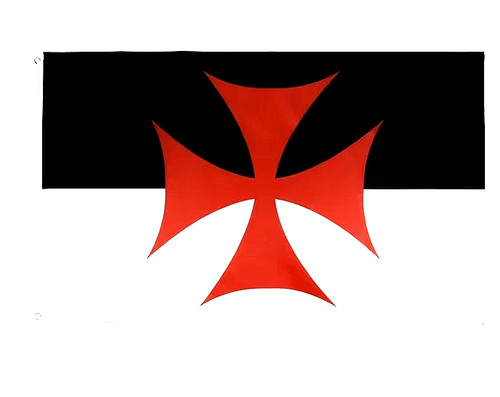 Fahne templer kreuzritter - templer,
