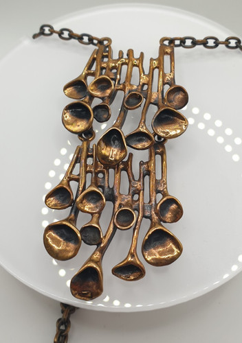 Kette collier renmoosblüte - kette,