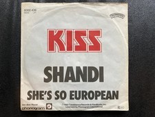 KISS – Shandi – 7" Deutsche Vinyl Single 1980 – Casablanca 6000 436