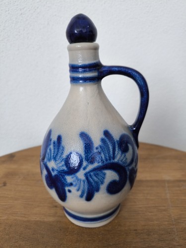 Vintage schnapskrug steinzeug - vintage,