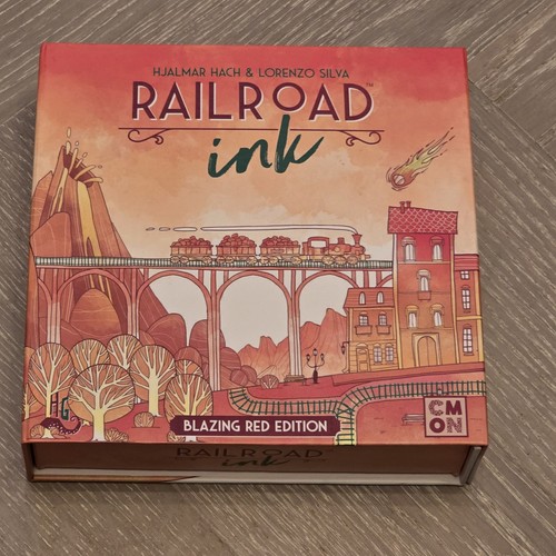 Railroad ink blazing red - blazing,