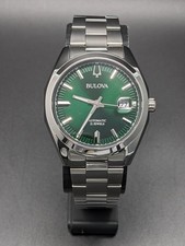 Bulova Automatic Watch 96B429 Herren Armbanduhr Edelstahl 39 mm Silber