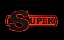 24V Big 3D Mirror Super Sign