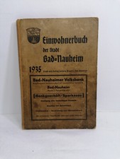 Einwohnerbuch der Stadt Bad