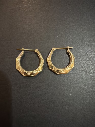 Vintage creolen karat gold - vintage, 14