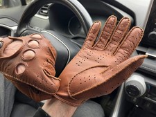 Herren Autofahrerhandschuhe