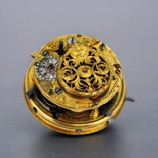Feines Spindel Taschenuhrwerk