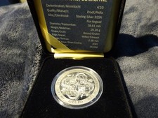 10 Euro Silber Gedenkmünze IRLAND 2009 "keltische Kultur" Eurostars Zertifikat