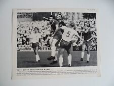 Westfalia Herne-Fortuna Düsseldorf 3.9.1961 Görtz Clement Pressebild N1180