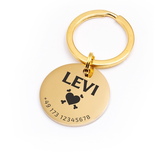 Personalisierte hundemarke - personalisierte,