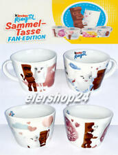 Alle 4 versch. KINDER RIEGEL SAMMELTASSEN 2022 Ferrero Milky & Schoki unbenutzt!