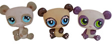 3x Littlest Pet Shop Figuren