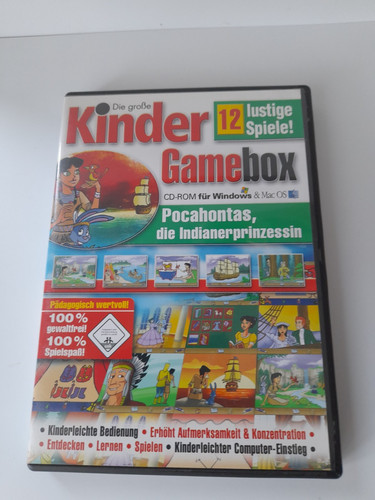 Die große kinder game box - die, box.
