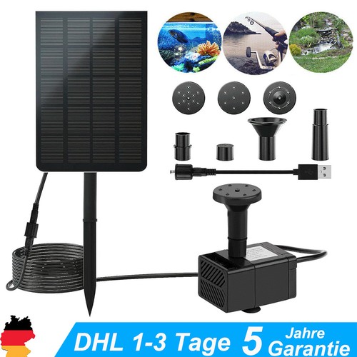 Solarpumpe springbrunnen - solarpumpe,