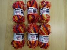 Strickgarn Wolle Fransen- Effektgarn Schachenmayr Brazilia Fantasy Color Fb.387