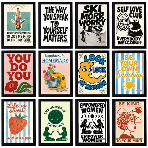 Vintage motivation poster - vintage,