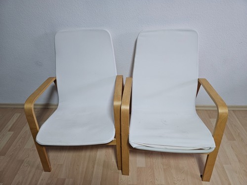 Ikea sessel weiß buche 2 - weiß/,
