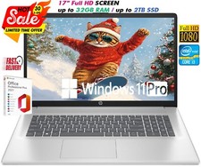 HP Laptop 17.3" Full HD Intel