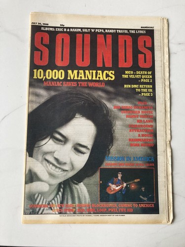 Sounds magazine july 1988 - magazine,