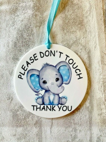 Please don touch thank you - please, don't