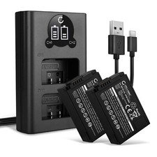 2x Kamera Akku + Dual