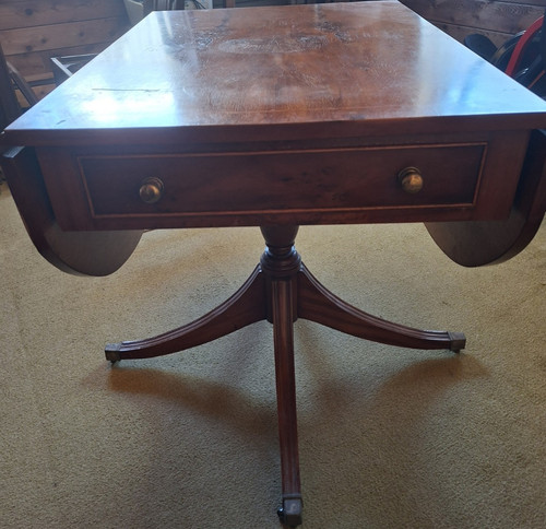 Biedermeier spieltisch holz - biedermeier,