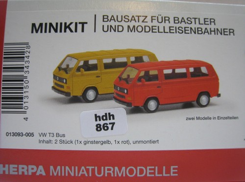 Herpa 013093 005 minikit 2xvw - herpa,