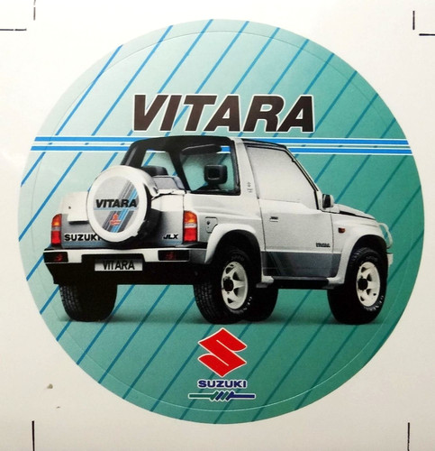 Werbe aufkleber suzuki vitara - werbe-aufkleber,