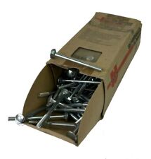 Würth Schlossschrauben mit Mutter 6x80mm Flachrundkopfschrauben Schrauben 100Stk