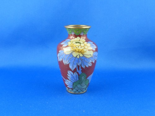 Kleine vintage cloisonne - vintage, vase
