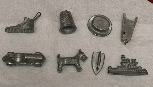 Monopoly metallfiguren - monopoly,