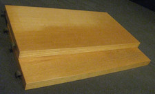 2 String Regal Böden 40x20 cm, Esche furniert, orig. K. & Nisse Strinning