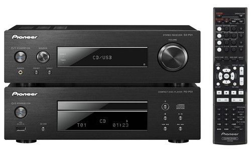 Pioneer p01 schwarz - schwarz,