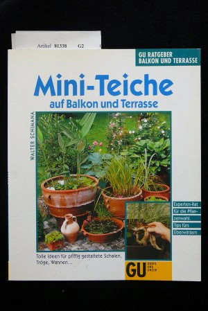 Mini teiche auf - mini-teiche, balkon
