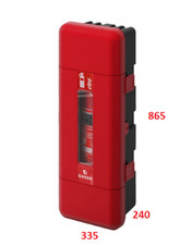 Feuerlöscher-Schutzkasten