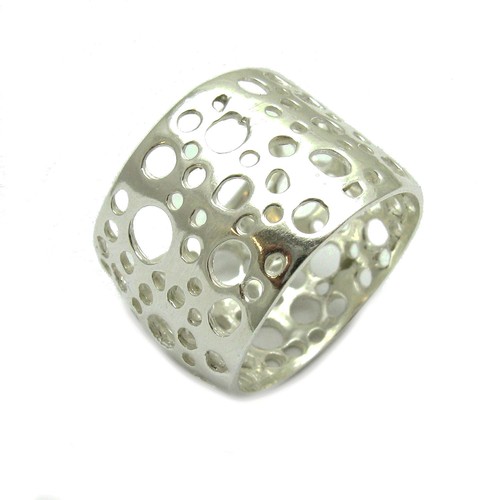925 silber ring - silber, breite