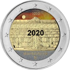 2 Euro 2020 - coloriert