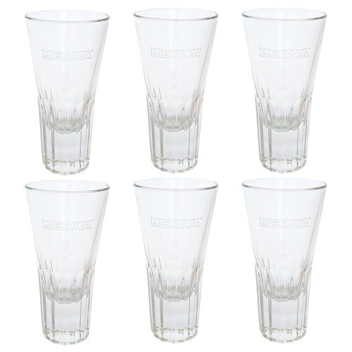 Metaxa glas longdrink - 6x,
