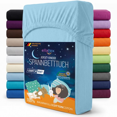 Jersey kinder spannbettlaken - kinder,