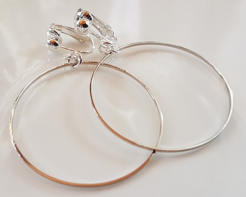 Ohrclips clips silberfarben - ohrclips,